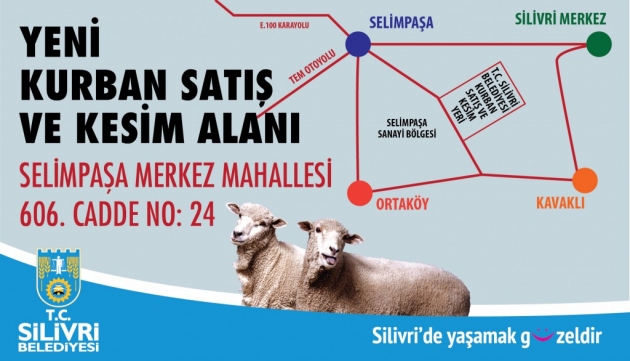 Silivri'de kurban nerede ve nasıl kesilecek?
