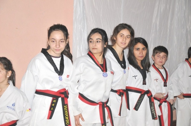 Silivri'de kuşak terfi heyecanı