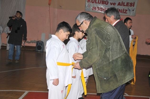 Silivri'de kuşak terfi heyecanı