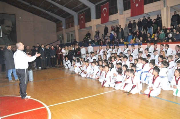 Silivri'de kuşak terfi heyecanı