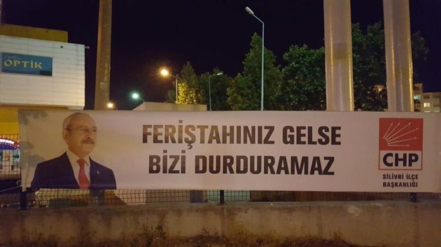 CHP Silivri 'Feriştahınız gelse...' dedi