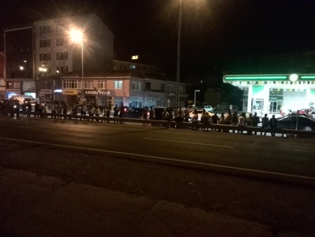 Silivri'de acı olay