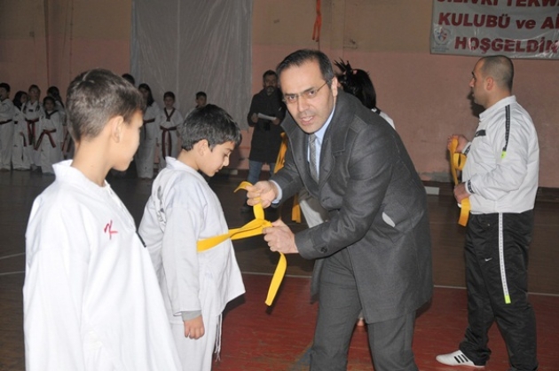 Silivri'de kuşak terfi heyecanı