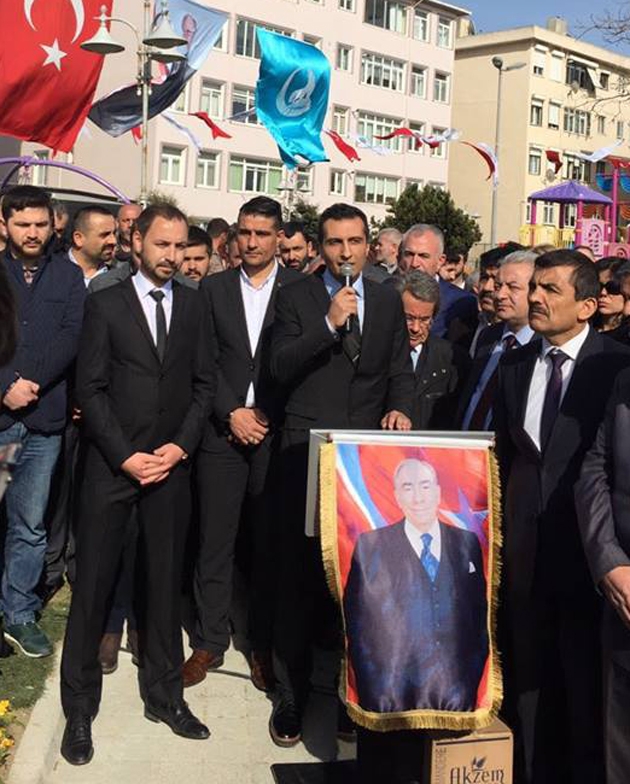 Alparslan Türkeş parkı açıldı!