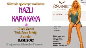 Nazlı Karakaya her cumartesi Şömine'de