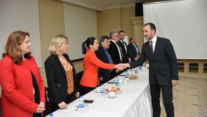 Volkan Yılmaz, meclis üyesi adaylarıyla toplantı yaptı