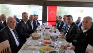 Toğan ve Yılmaz muhtarlarla buluştu