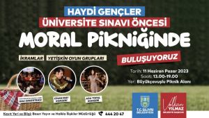 Silivri Belediyesinden üniversite sınavı öncesi moral etkinliği