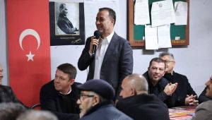 Başkan Yılmaz Yolçatı'da coşkuyla karşılandı
