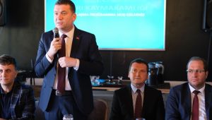 Silivri protokolü bayramlaşma töreninde buluştu
