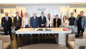 Kent Konseyi yönetiminden Balcıoğlu'na ziyaret