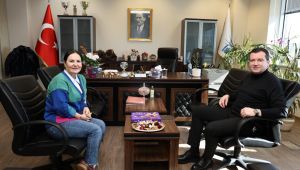 Balcıoğlu’ndan Özvatan’a ziyaret