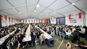 İlk iftar şehit aileleri ve gazilerle yapıldı