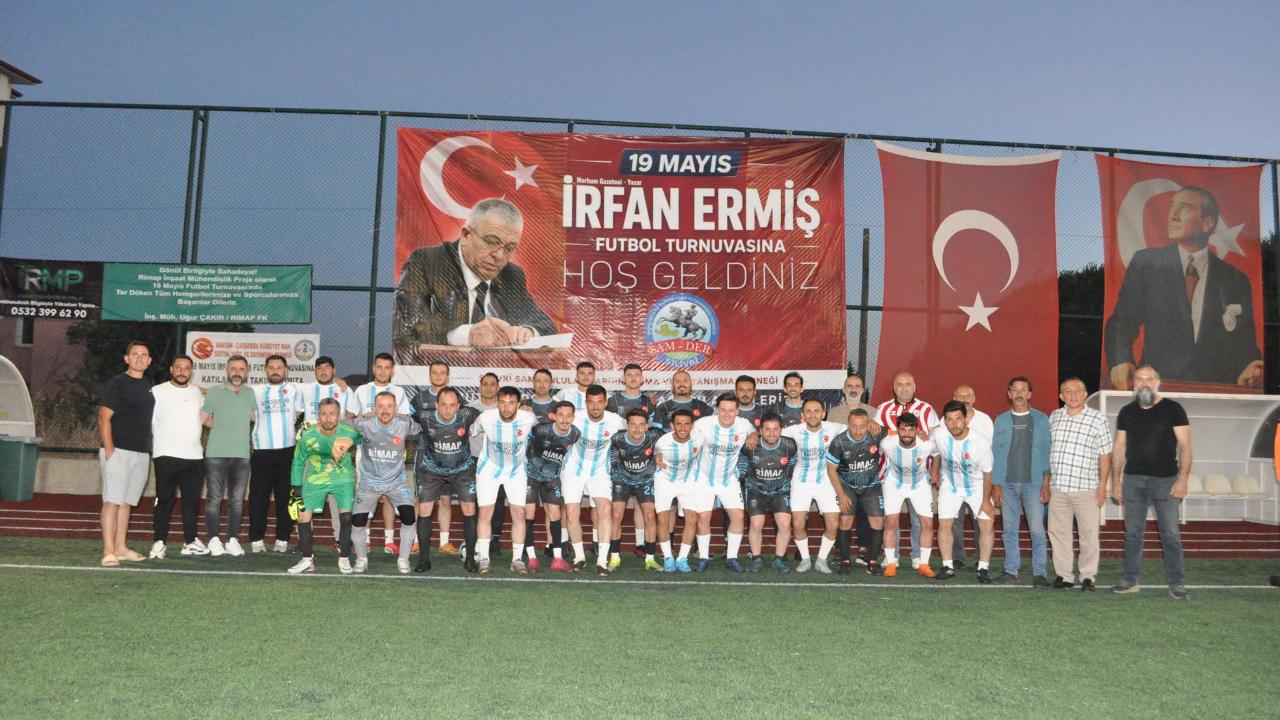 İrfan Ermiş Futbol Turnuvası’nda kupalar sahiplerini buldu