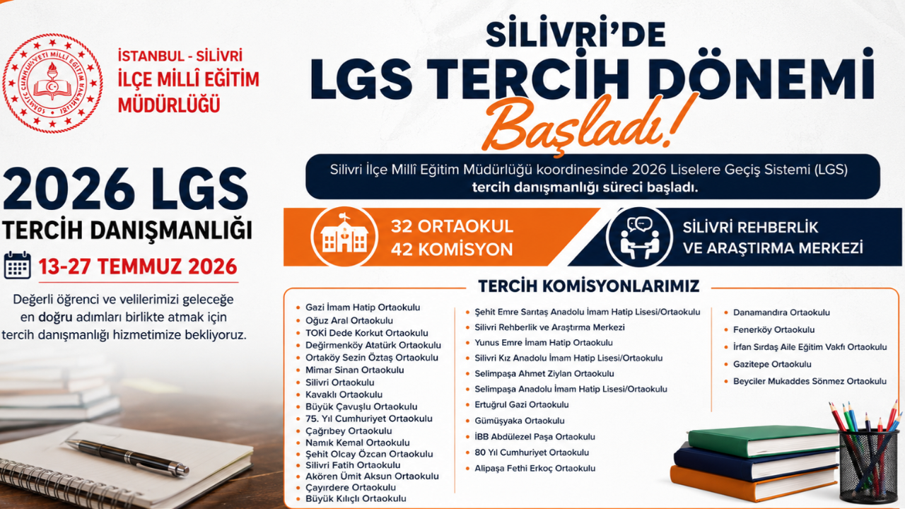 Silivri'de LGS tercih dönemi başladı